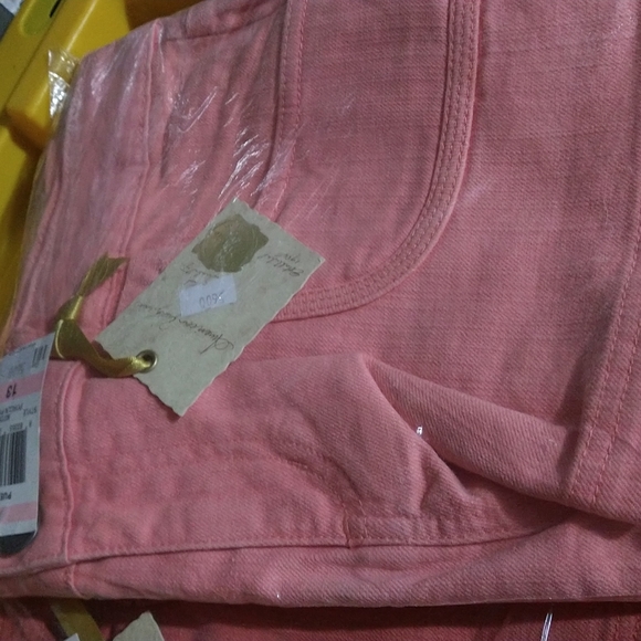 American rag shorts denim rust red coral nwt - Picture 5 of 7
